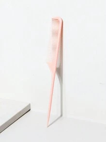 Có thể mang đi Rắn màu Kích thước trung bình Đuôi nhọn Lược , Dễ Đến Lau sạch Và Thích hợp Cho mọi loại tóc , Lý tưởng Đối với Phòng tắm , Bàn trang điểm Hoặc Hoàn hảo Qủa tặng Đối với Bạn Hoặc - Hồng - Xem 5
