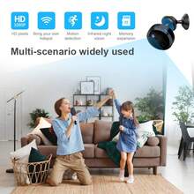 1 件無線嬰兒睡眠監測相機,附夜視功能,可充電 - 黑色 - 查看 5