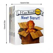 24pcs I Can Read! Phonics Book Biscuit Dog Educational Books For Toddlers - Multicolor - View 6