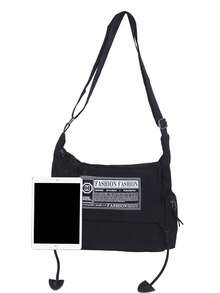 Shoulder Bag Men's Brand New Sports Crossbody Bag Casual Versatile Lightweight Commuting Backpack Halloween Men Gifts Christmas Men Bag School Bag Student Bag Book Bag Scream Messenger Bag - Black - View 5