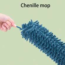 1pc Extendable Dusting Brush For Cleaning - Grey - View 4