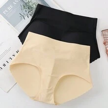 Calzones sin costura calzoncillo  calzon vientre bajo Ropa interior de mujer,lenceria para dama,pantaletas cortos panties  ,Bottoms Shapewear de Mujer Con Almohadillas Transpirables, Lencería Moldeadora Sexy Para Levantar Y Reafirmar Las Caderas, Control De Abdomen Y Modelaje,Realzadores de cadera y trasero grande de esponja for mujer, moldeadores de cuerpo, ropa interior Sexy de boda, levantadores de glúteos, bragas de Control, ropa moldeadora,Ropa interior de realce de glúteos falsos para mujer, cintura alta, una pieza, control de barriga, hermoso trasero natural, almohadilla ancha sin costuras con entrepierna falsa,Pantalones moldeadores de cuerpo de cintura alta para mujer, con control de abdomen, corte alto, levantamiento de glúteos, ,venta ropa - Negro - Ver 10