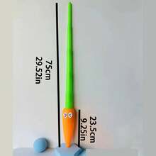 胡蘿蔔形伸縮劍-仿設計、減壓創意玩具 - 橘色 - 查看 6