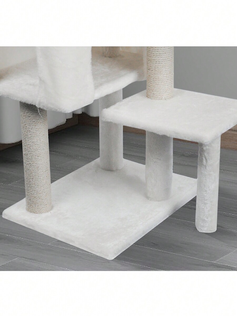 002G Cat Tree Has Scratching Toy With A Ball Activity Centre Cat Tower