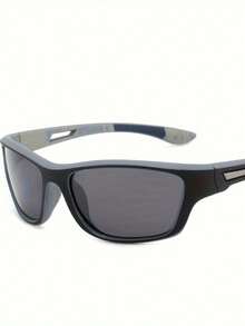 1pc New Sports Glasses Cycling Polarized Fashion Glasses, Driving Fashion Glasses, Running Fishing Golf Umbrella, Ideal Choice For Gift - Blue - View 13