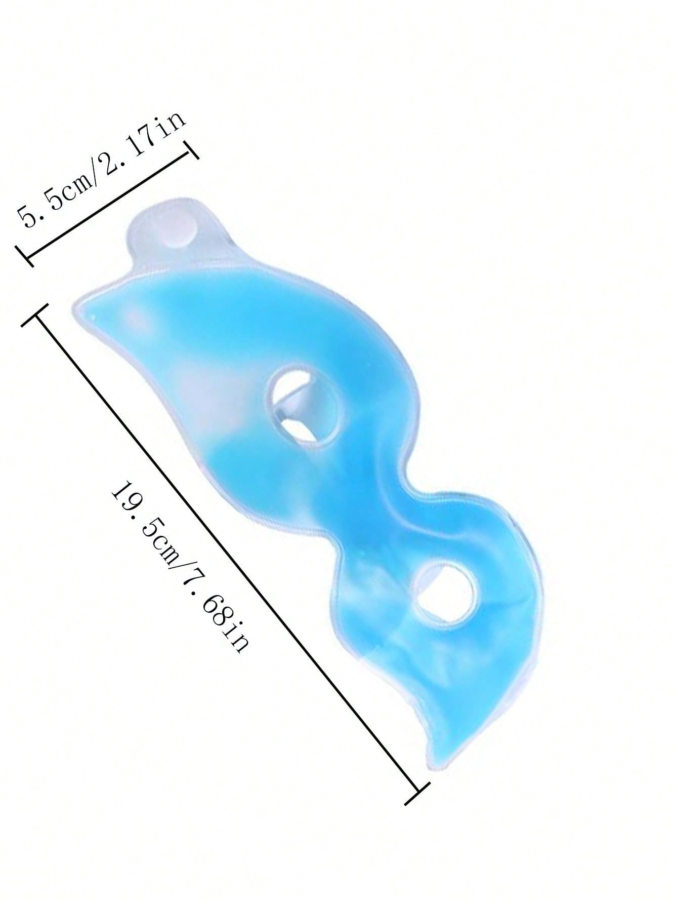 1pc New Gel Ice Pack Eye Mask For Cooling And Heating Therapy, Relieve