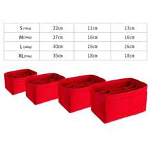 1入組毛毯布化妝包插入式收納袋,適用於旅行、浴室收納 - 卡其色 - 查看 3