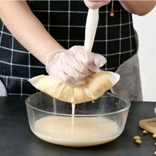 1入組白色豆漿過濾袋，廚房食品果汁酒過濾器，細網布濾袋露營必備 - 白色 - 查看 7