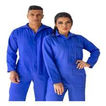 Women Jumpsuits - 寶藍色 - 查看 1