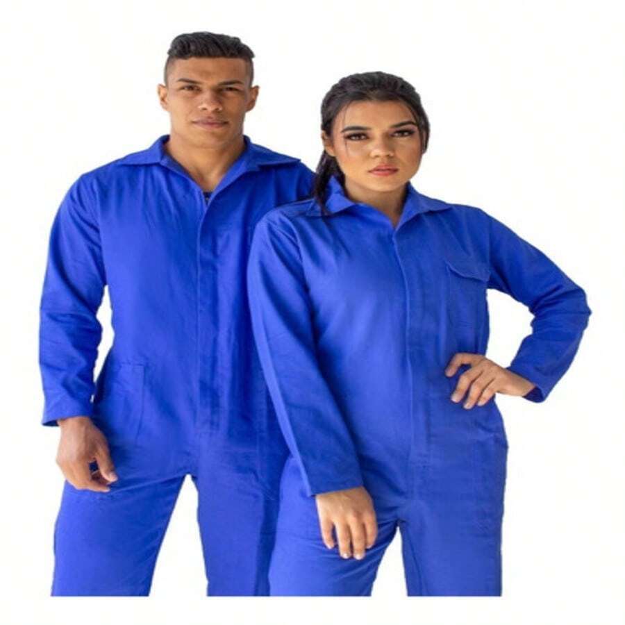 Women Jumpsuits - 寶藍色 - 查看 1