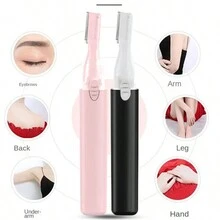 Electric Eyebrow Trimmer For Men And Women Eyebrow Trimmer Automatic Eyebrow Trimmer For Beginners Shaving Machine - Pink - View 7
