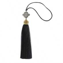 2 Peças/pacote Pingente De Jóias Diy De Nó Chinês, Charme De Franja De Liga De Zinco Para Decoração De Ano Novo