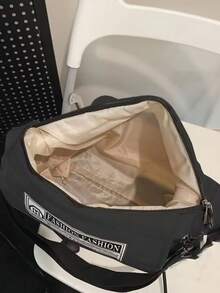 Shoulder Bag Men's Brand New Sports Crossbody Bag Casual Versatile Lightweight Commuting Backpack Halloween Men Gifts Christmas Men Bag School Bag Student Bag Book Bag Scream Messenger Bag - Black - View 3