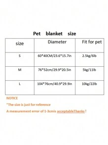 1pc Grey Paw Patterned Fleece Pet Blanket For Small And Medium Sized Cats And Dogs, Suitable For All Seasons Sleeping - Grey - View 14