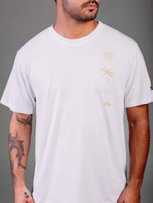 Men T-Shirts - 白色 - 查看 2