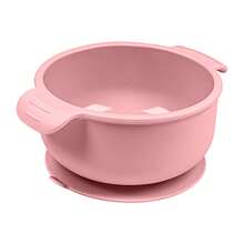1pc Silicone Suction Cup Anti-Spill Pet Bowl, Portable & Hangable Drinking Bowl For Small Dogs And Cats - Pink - View 2