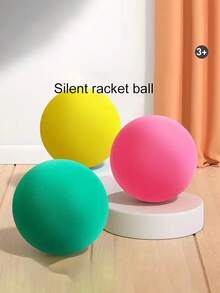 1pc Silent Basketball No. 7 Indoor Outdoor Training Ball For Adults & Children, Bouncy And Large, Home Use - Yellow - View 7