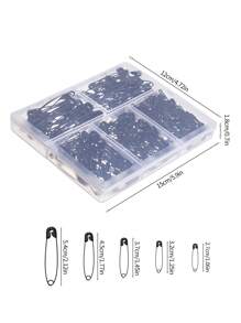 340件钢丝销套装 - 黑色 - 查看 2