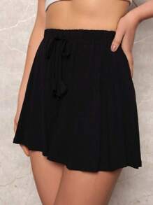 Women Shorts - Black - View 4