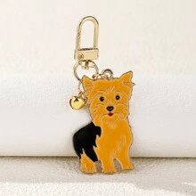 1入組男式寵物紀念標籤鑰匙扣狗頭吊墜,白色馬爾濟斯犬動物搪瓷寵物防護魅力鑰圈,適用於女士手提袋,首飾,男女少年兒童及寵物愛好者禮物 - 多色 - 查看 16