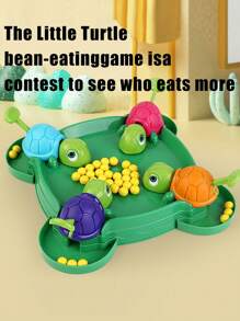 Teenagers' Turtle Bead Eating Game Toy For Reducing Stress And Brain Exercise; Suitable For Daily Play, Birthday Gift, Halloween, New Year, Thanksgiving, Singles Day - Turtle Eating Beans - View 1