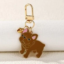 1入組男式寵物紀念標籤鑰匙扣狗頭吊墜,白色馬爾濟斯犬動物搪瓷寵物防護魅力鑰圈,適用於女士手提袋,首飾,男女少年兒童及寵物愛好者禮物 - 多色 - 查看 19