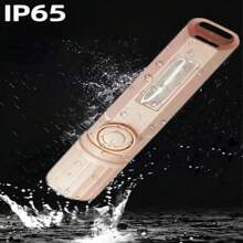 1入迷你LED手電筒，淺藍色，明亮且便攜，口袋大小，配有Type C充電口和電源存儲功能，是露營、戶外活動或緊急情況的理想選擇 - 淺藍色 - 查看 7