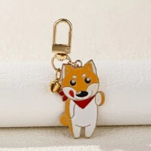 1入組男式寵物紀念標籤鑰匙扣狗頭吊墜,白色馬爾濟斯犬動物搪瓷寵物防護魅力鑰圈,適用於女士手提袋,首飾,男女少年兒童及寵物愛好者禮物 - 多色 - 查看 9