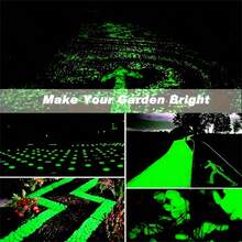 100pcs/Bag,500 Pcs/Bag, Luminous Stone, Landscape Flower Pot And Fish Tank Beautification Decorative Stone (0.31 * 0.39 Inches) 100 Pcs/Bag - Pink - View 10