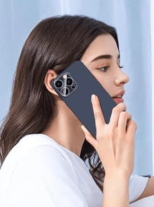 5pcs Compatible With Apple Models 1:1 3D Lens Protector Film, Fit For 11/12/13Pro Msx/14pro Max/15pao Ma/16/16pro/16plus/16pro Max/16e/17/17 Air/17 Pro/17 Pro Max Full Series, Anti-Scratch, Anti-Drop - Clear - View 7