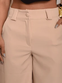 Women Shorts - Màu be - Xem 6