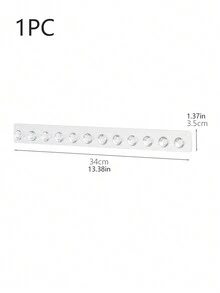 1 件鏡櫃項鍊收納架珠寶展示壁掛架適用於戒指、手鍊、壓克力掛鉤衣架架珠寶架 - 無色 - 查看 3