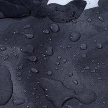 1pc Gray Camouflage Polyester Raincoat Set - Grey - View 3