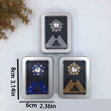 摩天輪設計手指陀螺,鋁合金陀螺玩具 - 藍色 - 查看 5