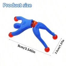 5pcs Climbing Men Creative Prank Toy That Can Do Somersaults, Can Be Used For Easing Tension And Decompression (Random Colors) - Multicolor - View 4