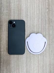 1個貓爪造型矽膠浴刷,方便手動沐浴擦身器 - 紫色 - 查看 5