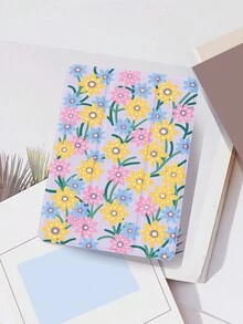 1 Miếng Mô hình hoa Vỏ máy tính bảng Với Ngăn đựng bút chì , Chống sốc , Ngủ/Thức Chức năng Tương thích với Samsung , HUAWEI , Xiaomi Và iPad - Nhiều màu - Xem 4