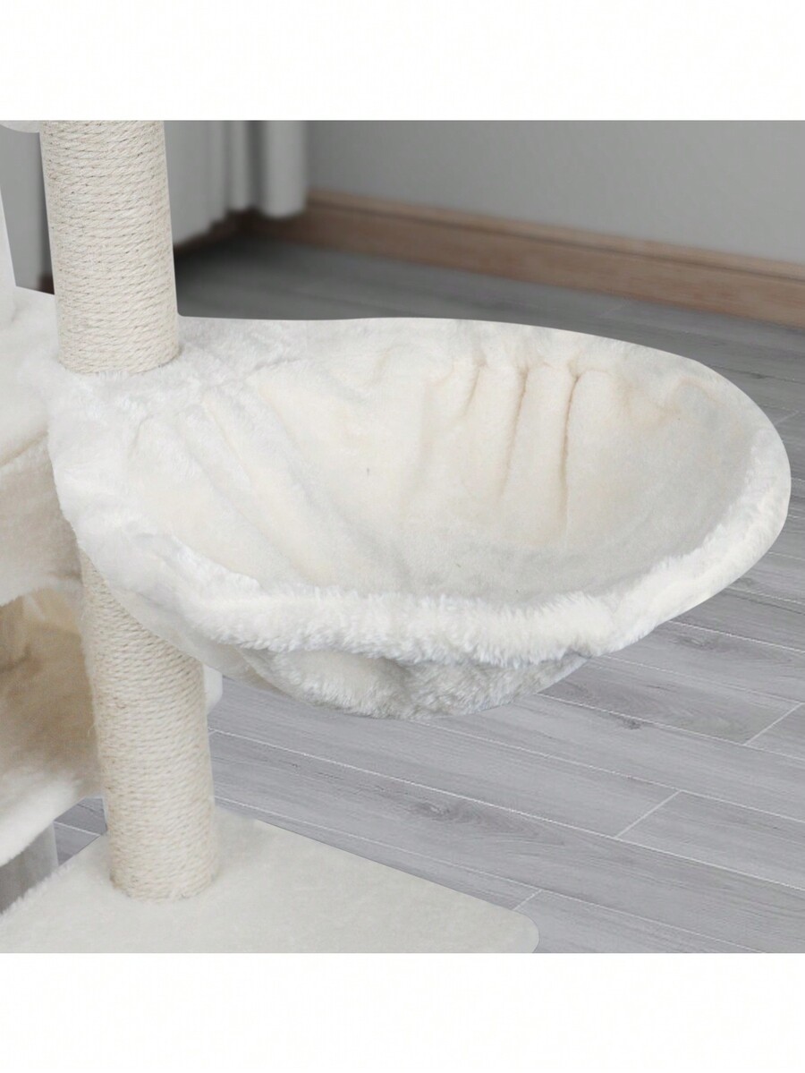 002G Cat Tree Has Scratching Toy With A Ball Activity Centre Cat Tower