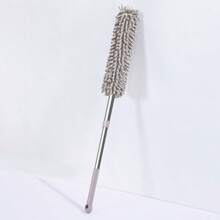 1pc Extendable Dusting Brush For Cleaning - Grey - View 1