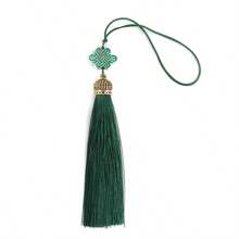 2 Peças/pacote Pingente De Jóias Diy De Nó Chinês, Charme De Franja De Liga De Zinco Para Decoração De Ano Novo