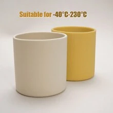 Silicone Cup, Baby Training Cup, Bathroom Rinse Cup, Open Mouth Cup - Ginger - View 5