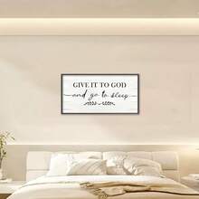 1入組的畫像美麗圖案,不含畫框,適用於大型橫幅牆面藝術裝飾鑽石畫,大師房間復古油畫引言海報家居裝飾 - 黑與白 - 查看 5