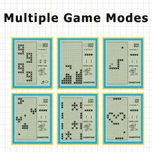 1入手提式遊戲機（帶俄羅斯方塊），迷你教育玩具遊戲機，適用於兒童 - 淺粉紅色 - 查看 7