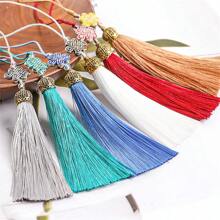 2 Peças/pacote Pingente De Jóias Diy De Nó Chinês, Charme De Franja De Liga De Zinco Para Decoração De Ano Novo