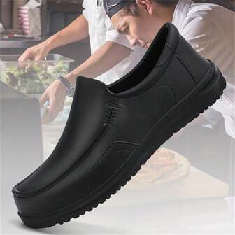 Kitchen Work Shoes Anti-Slip Rain Shoes Outdoor Water Shoes Safety Work Shoes Ultra Lightweight Protective Shoes Fishing Shoes