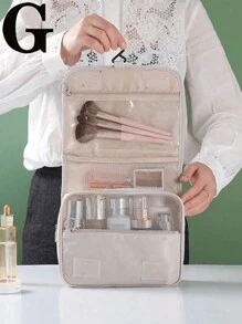 1 chiếc hộp đựng mỹ phẩm chống thấm nước dung tích lớn, đồ dùng vệ sinh cá nhân có móc treo, túi đựng đa chức năng đựng sản phẩm chăm sóc da và phụ kiện du lịch khi đi du lịch, đồ trang điểm, mỹ phẩm, đồ dùng cho kỳ nghỉ, hộp đựng đồ trang điểm dung tích lớn, đựng son môi, cọ, đồ chăm sóc da, điện thoại di động, tiền xu, đồ dùng nhỏ, dùng trong nhà, quà tặng, kỳ nghỉ và lễ hội Halloween Giáng sinh đa chức năng, phong cách Boho Vibes - Nhiều màu - Xem 9