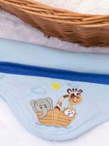 Baby Boys Jumpsuits - Màu xanh nhạt - Xem 3