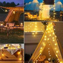 1set Led Globe String Lights, Usb Powered 40leds String Lights With 8 Modes, Globe Decorative String Lights For Diy Wedding Party Bedroom Thanksgiving Valentine's Day Mother's Day Favor Decoration - Warm White - View 6