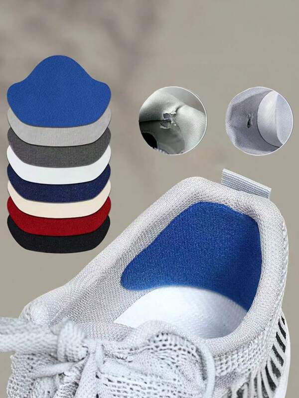 4pcs Athletic Shoe Heel Patch Repair Kit Shoe Liner Patch And Heel Grips Cushion Inserts For