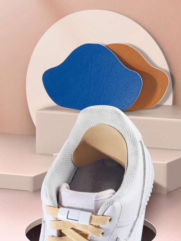 4pcs Athletic Shoe Heel Patch Repair Kit Shoe Liner Patch And Heel Grips Cushion Inserts For